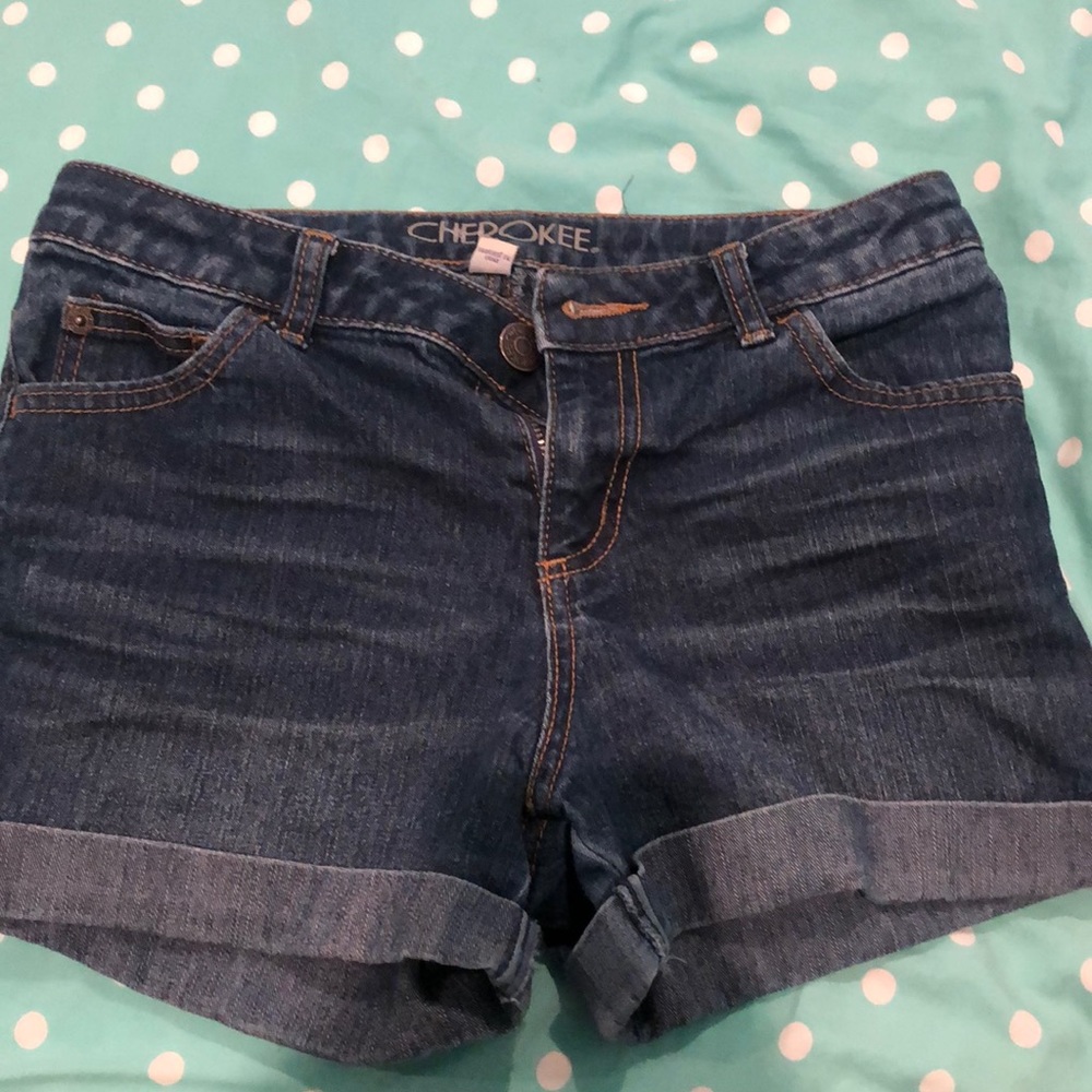 Cherokee denim jean shorts